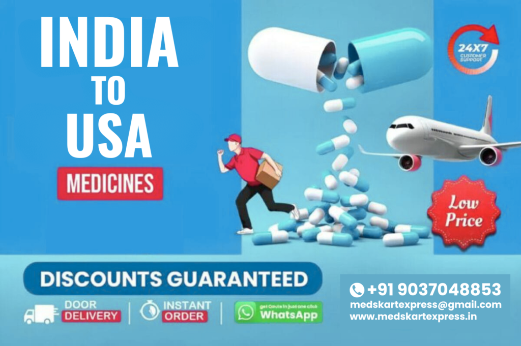 Medicine Courier from India to USA