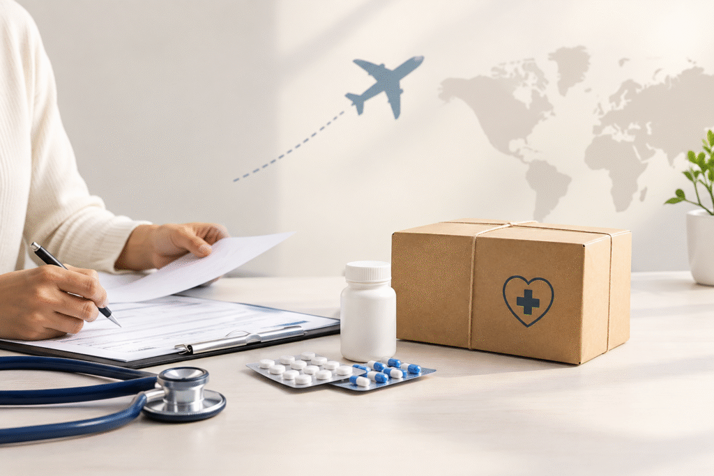 International medicine courier - Medskart express